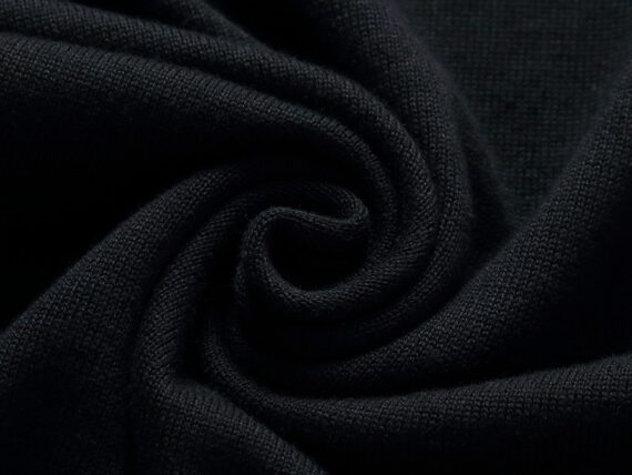 טומי הילפיגר-TOMMY TSHIRT MEN'S LONG V - Black