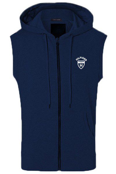 טומי הילפיגר-TOMMY VEST MEN - Nave Blue