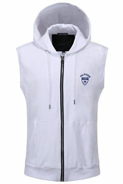 טומי הילפיגר-TOMMY VEST MEN - White