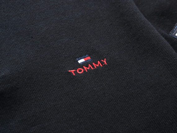 טומי הילפיגר-TOMMY SWETER MEN'S- Nero