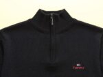 טומי הילפיגר-TOMMY SWETER MEN'S- Nero