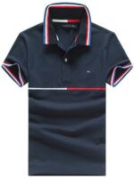 טומי הילפיגר-TOMMY POLO MEN'S TSHIRT - Black Rock