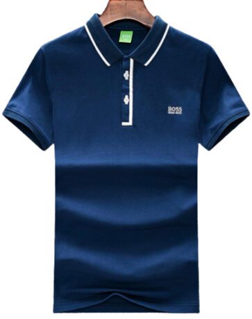 בוס-HUGO BOSS POLO TSHIRT MEN'S - Bahama Blue
