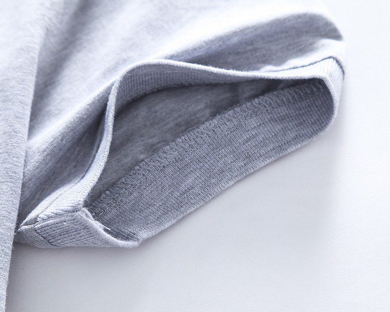 בוס-HUGO BOSS POLO TSHIRT MEN'S - Gray & Black White Border – תמונה 3