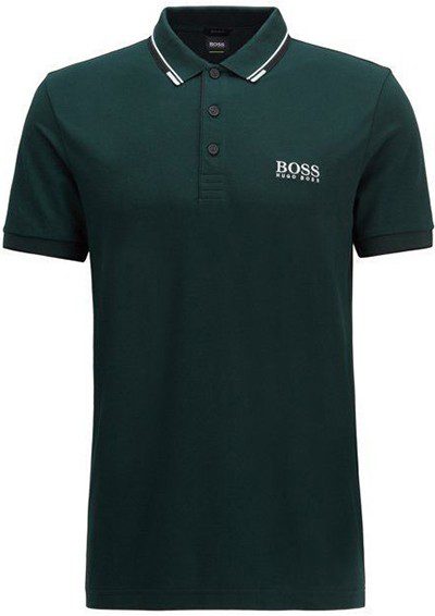 בוס-HUGO BOSS POLO TSHIRT MEN'S - Oxford Blue – תמונה 4