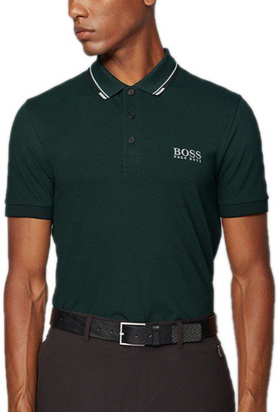 בוס-HUGO BOSS POLO TSHIRT MEN'S - Oxford Blue