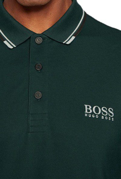 בוס-HUGO BOSS POLO TSHIRT MEN'S - Oxford Blue – תמונה 3