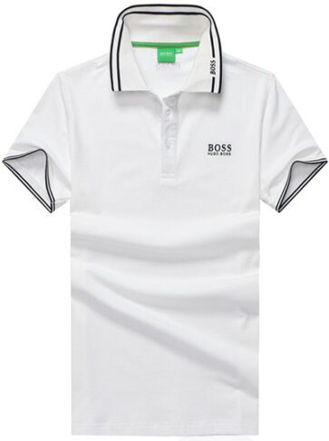 בוס-HUGO BOSS POLO TSHIRT MEN'S - White