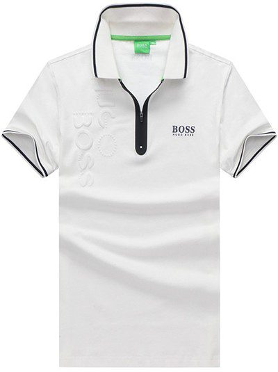 בוס-HUGO BOSS POLO TSHIRT MEN'S - White