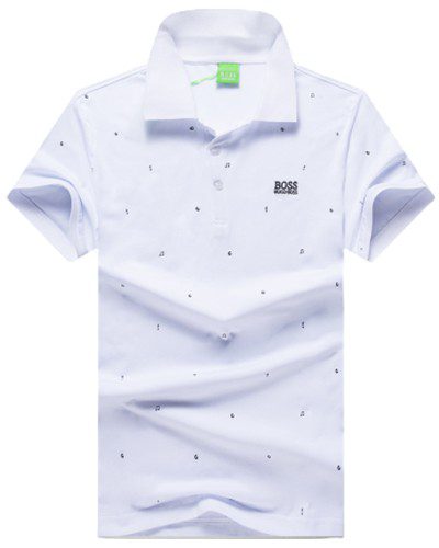 בוס-HUGO BOSS POLO TSHIRT MEN'S - White