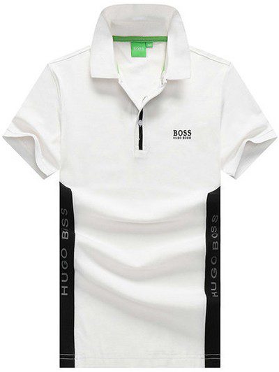 בוס-HUGO BOSS POLO TSHIRT MEN'S - White