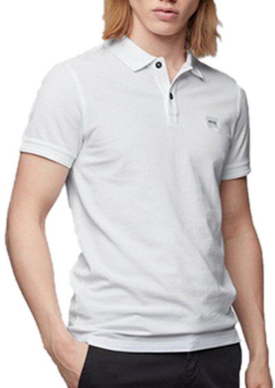 בוס-HUGO BOSS POLO TSHIRT MEN'S - Zircon