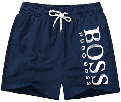בוס-HUGO BOSS SWIM MEN'S-NAVY BLUE