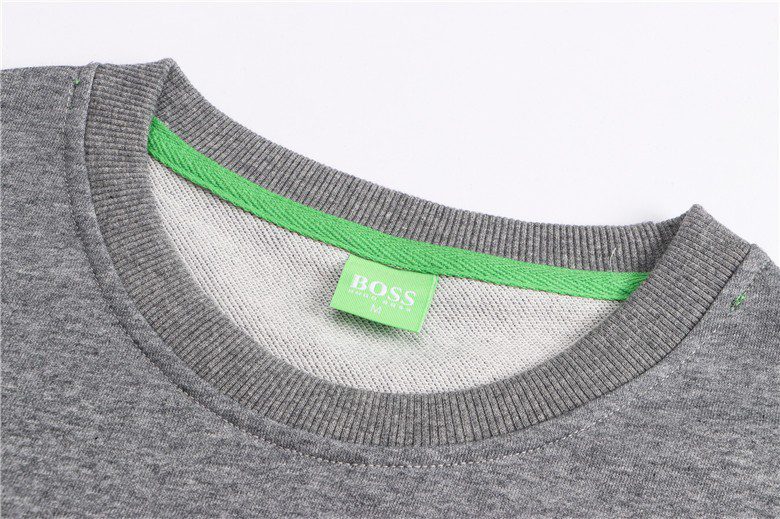 בוס-HUGO BOSS TSHIRT MEN'S LONG -GRAY – תמונה 8