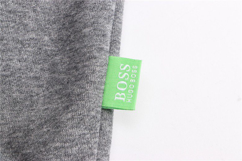 בוס-HUGO BOSS TSHIRT MEN'S LONG -GRAY – תמונה 4