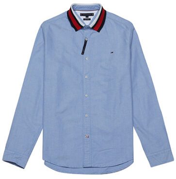 טומי הילפיגר-TOMMY BUTTON MEN'S- Echo Blue