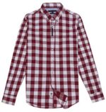 טומי הילפיגר-TOMMY BUTTON MEN'S- Falu Red