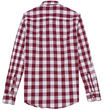 טומי הילפיגר-TOMMY BUTTON MEN'S- Falu Red