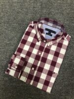 טומי הילפיגר-TOMMY BUTTON MEN'S- Falu Red