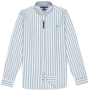 טומי הילפיגר-TOMMY BUTTON MEN'S- Heather & White