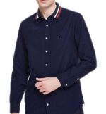 טומי הילפיגר-TOMMY BUTTON MEN'S- NAVY BLUE