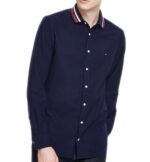 טומי הילפיגר-TOMMY BUTTON MEN'S- NAVY BLUE