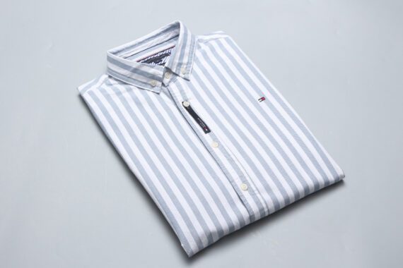 טומי הילפיגר-TOMMY BUTTON MEN'S- Spindle & White