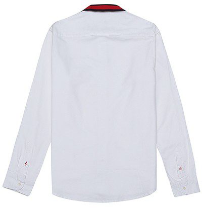 טומי הילפיגר-TOMMY BUTTON MEN'S- WHITE