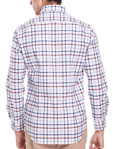 טומי הילפיגר-TOMMY BUTTON MEN’S- White & Rosy Brown (3)