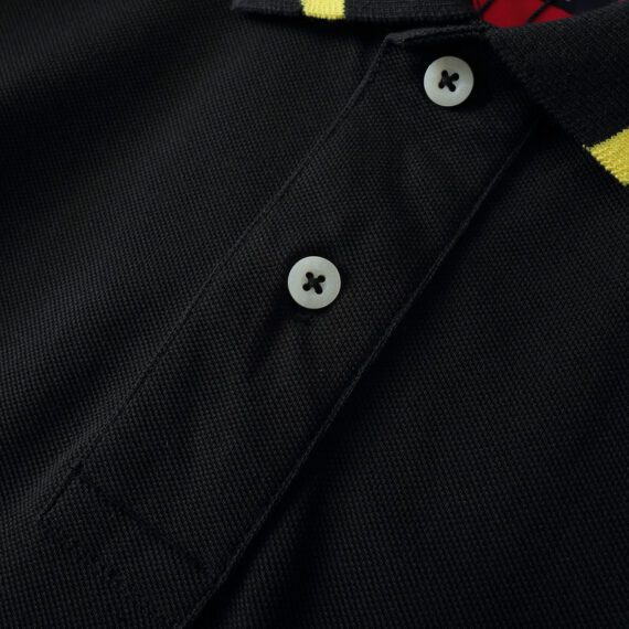 טומי הילפיגר-TOMMY POLO MEN'S TSHIRT - BLACK