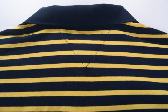 טומי הילפיגר-TOMMY POLO MEN'S TSHIRT - BLACK & YELLOW