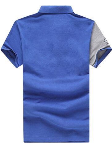טומי הילפיגר-TOMMY POLO MEN’S TSHIRT – BLUE (2)