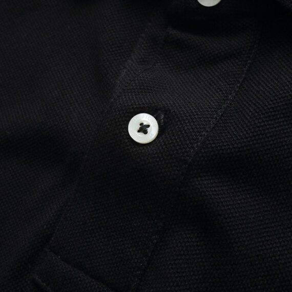 טומי הילפיגר-TOMMY POLO MEN'S TSHIRT - Black