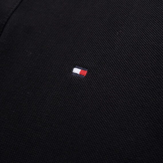 טומי הילפיגר-TOMMY POLO MEN'S TSHIRT - Black