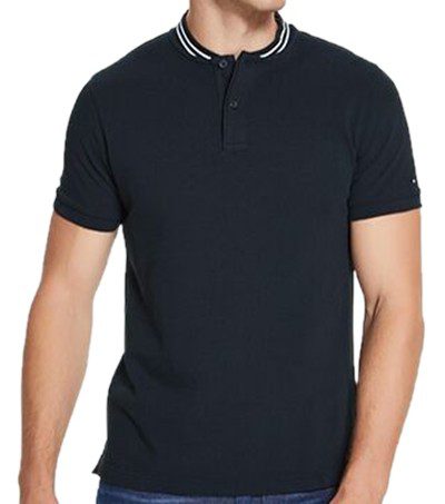 טומי הילפיגר-TOMMY POLO MEN'S TSHIRT - Black Pearl