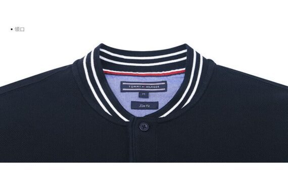 טומי הילפיגר-TOMMY POLO MEN'S TSHIRT - Black Pearl