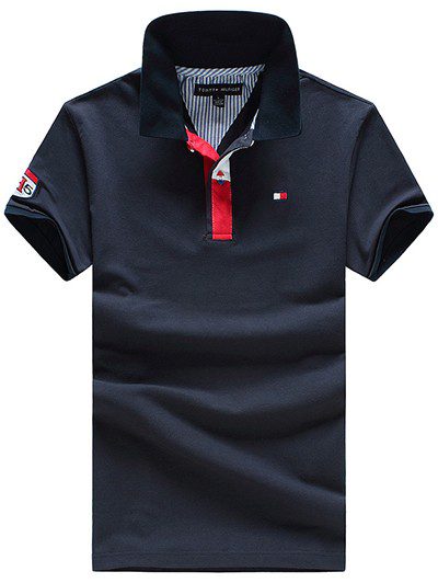 טומי הילפיגר-TOMMY POLO MEN'S TSHIRT - Black