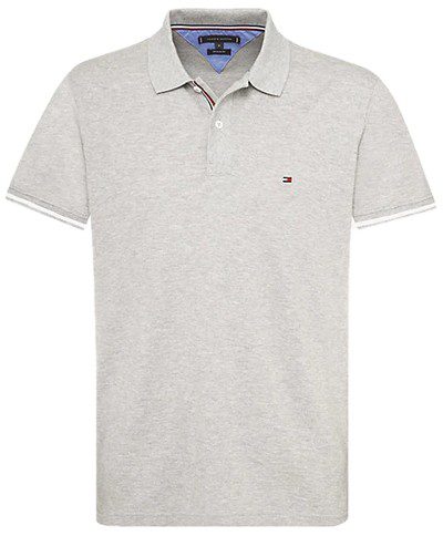 טומי הילפיגר-TOMMY POLO MEN'S TSHIRT - GRAY