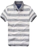 טומי הילפיגר-TOMMY POLO MEN'S TSHIRT - GRAY & White