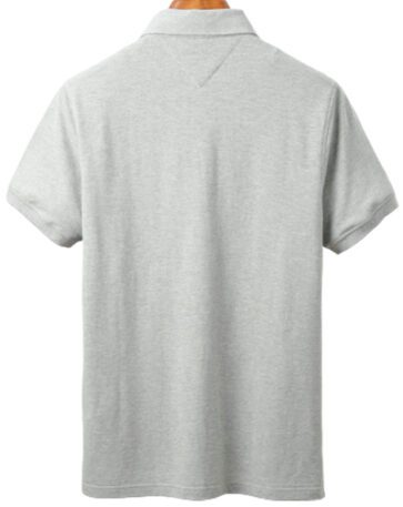 טומי הילפיגר-TOMMY POLO MEN’S TSHIRT – Gray (2)