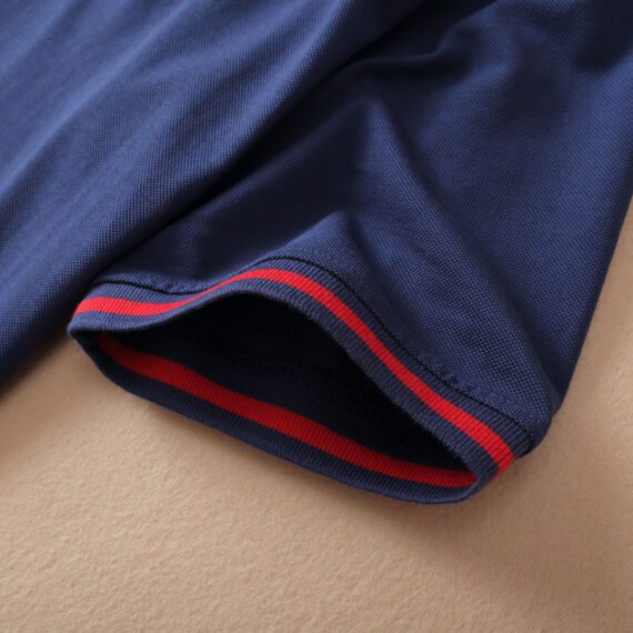 טומי הילפיגר-TOMMY POLO MEN'S TSHIRT - NAVY BLUE