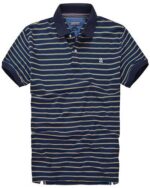 טומי הילפיגר-TOMMY POLO MEN'S TSHIRT - Navy Blue & Ronchi