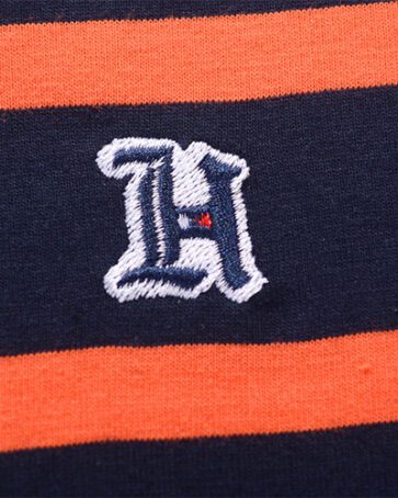 טומי הילפיגר-TOMMY POLO MEN’S TSHIRT – Navy Blue & Tomato (10)