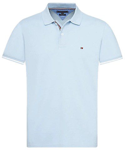 טומי הילפיגר-TOMMY POLO MEN'S TSHIRT - Pattens Blue
