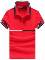 טומי הילפיגר-TOMMY POLO MEN'S TSHIRT - Red