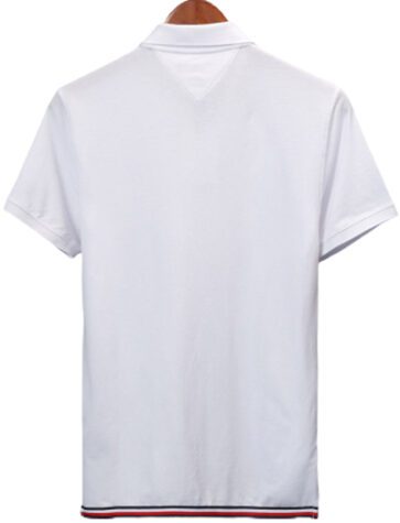 טומי הילפיגר-TOMMY POLO MEN’S TSHIRT – Titan White (2)