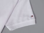 טומי הילפיגר-TOMMY POLO MEN'S TSHIRT - Titan White
