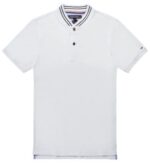 טומי הילפיגר-TOMMY POLO MEN'S TSHIRT - WHITE