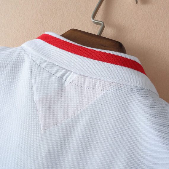 טומי הילפיגר-TOMMY POLO MEN'S TSHIRT - WHITE