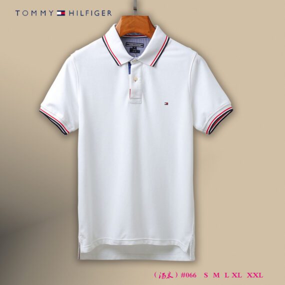 טומי הילפיגר-TOMMY POLO MEN'S TSHIRT - White
